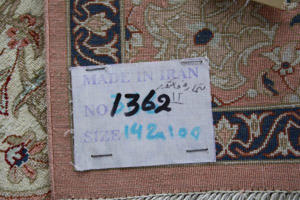 Persian Qum Silk 142 x 100cm - Image 6