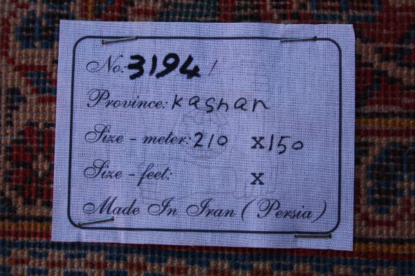 Persian Kashan 210 x 150cm - Image 5