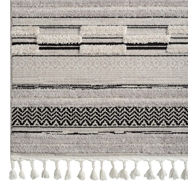 Alpine 3634 Grey Hallway Runner - Image 3