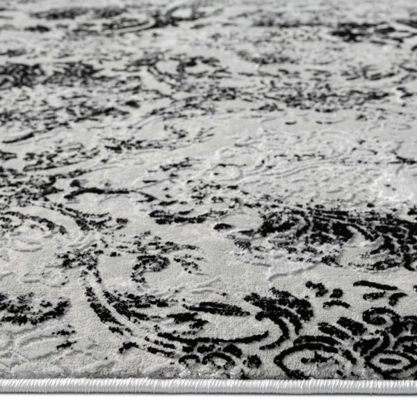 Amore 4001 Black Hallway Runner - Image 4