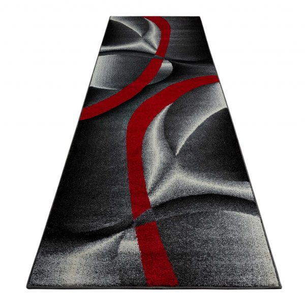 Atlanta 387 Graphite Hallway Runner