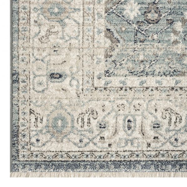 Austin 2203 Lt Blue Hallway Runner - Image 3