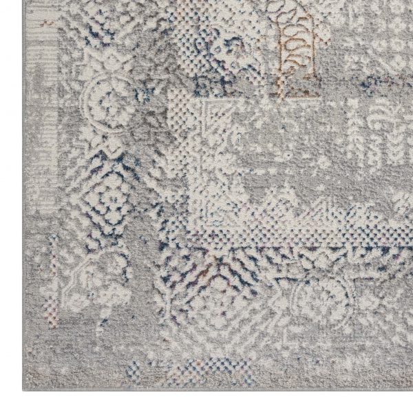 Clare 135 Lt Grey Hallway Runner - Image 3