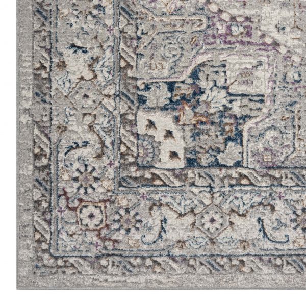 Clare 676 Grey Hallway Runner - Image 3