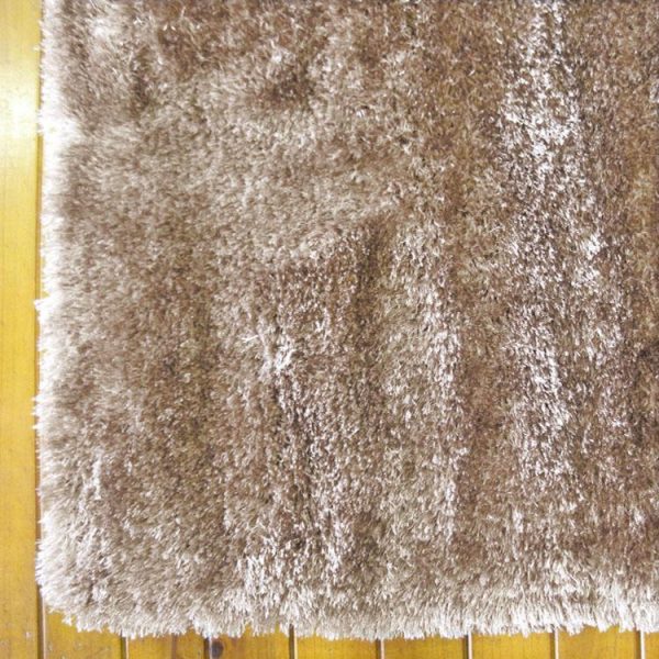 Soft Shaggy 1001 Cappuccino Hallway Runner - Image 3