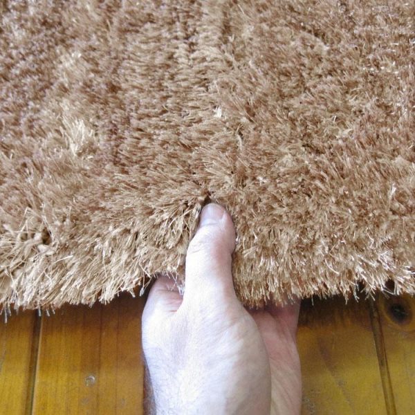Soft Shaggy 1001 Cappuccino Hallway Runner - Image 2