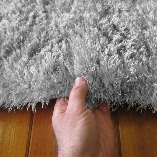 Soft Shaggy 1001 Lt Grey Hallway Runner - Image 2