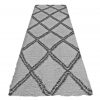 Sorento Shaggy 329 Grey Hallway Runner