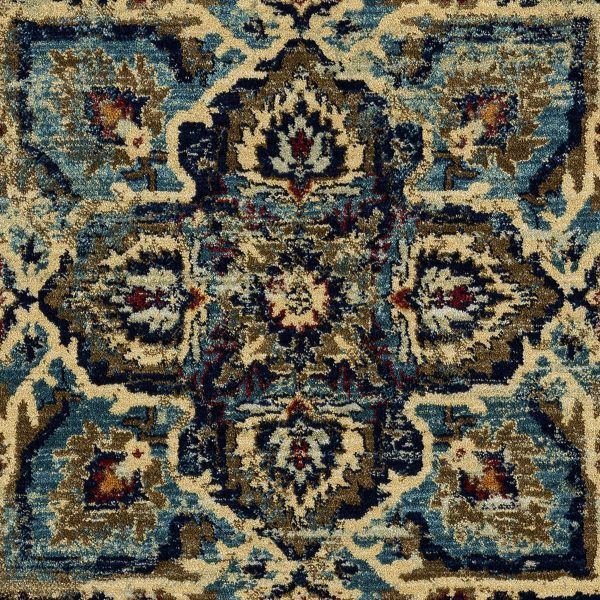 Dusk 3089 Navy Hallway Runner - Image 4