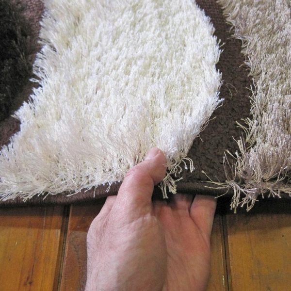 Luxury Shaggy 1204 Brown - Image 3