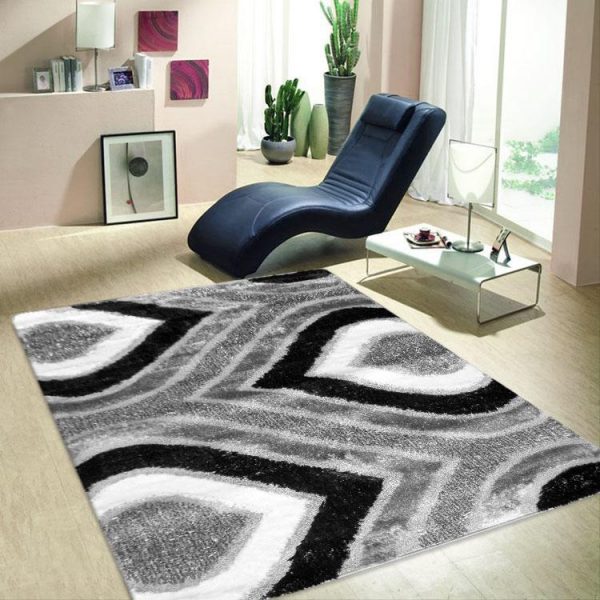 Luxury Shaggy 1204 Grey - Image 2