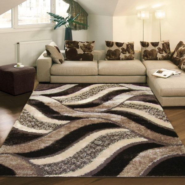 Luxury Shaggy 5328 Brown - Image 2