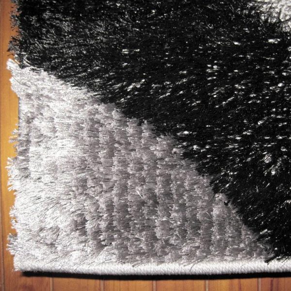 Luxury Shaggy 5328 Grey Hallway Runner - Image 3