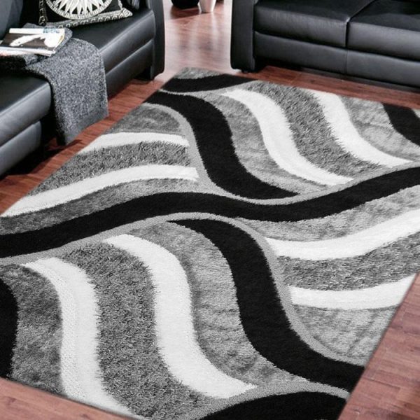 Luxury Shaggy 5328 Grey - Image 2