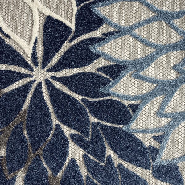 Monaco 1210 Blue Hallway Runner - Image 4
