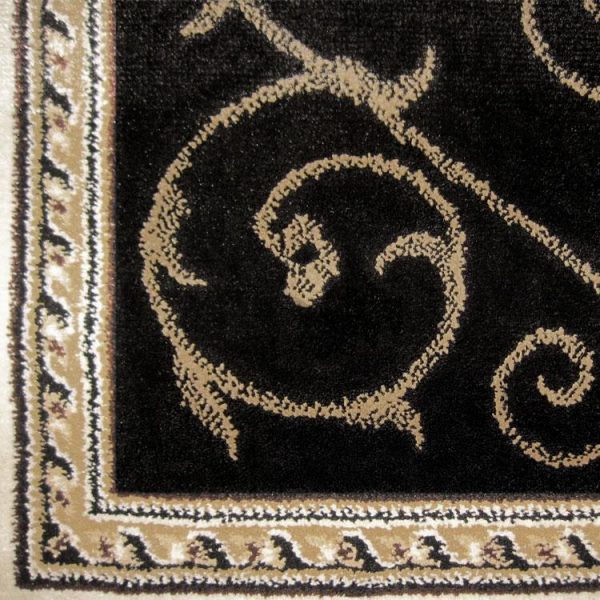 Palace 7647 Black Hallway Runner - Image 4