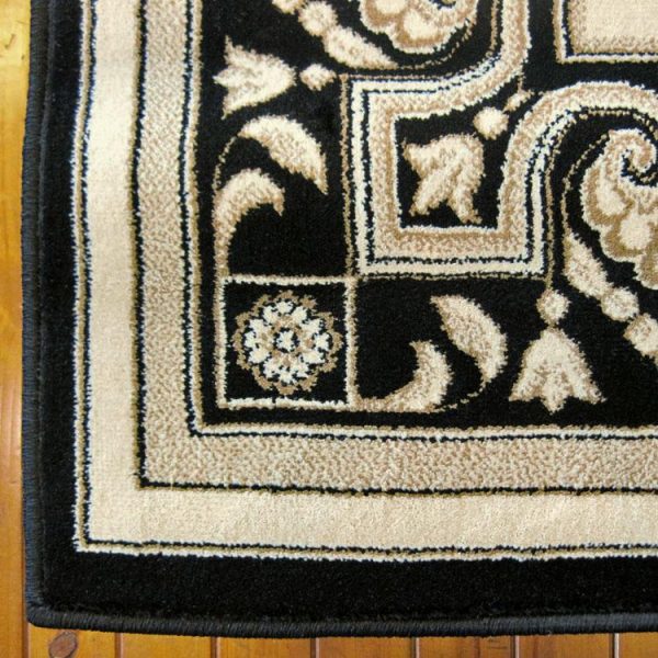 Palace 7652 Black Hallway Runner - Image 3