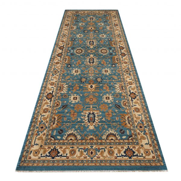 Persian 1260 Blue Hallway Runner