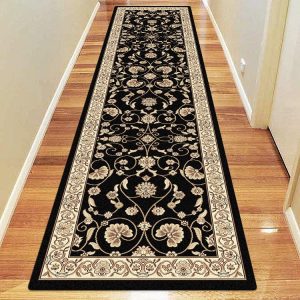 Regal 8001 Black Hallway Runner