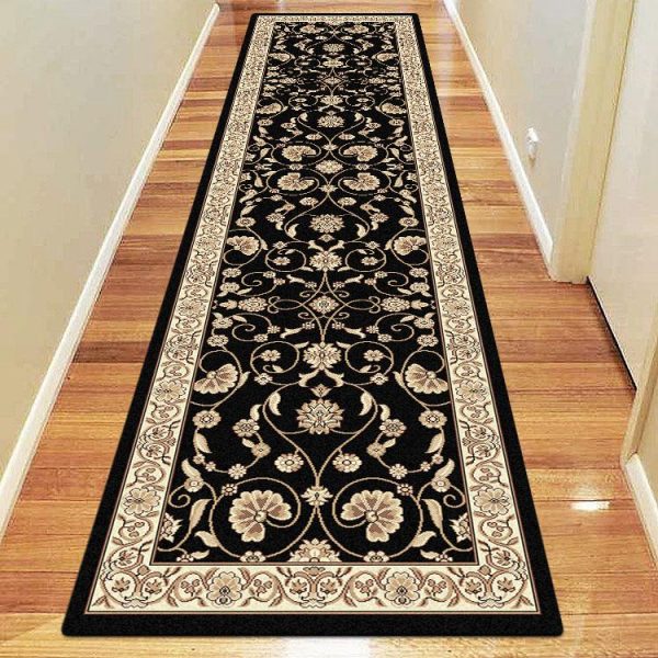 Regal 8001 Black Hallway Runner