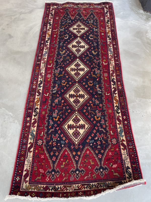 Persian Afshar 215 x 90 cm - Image 3