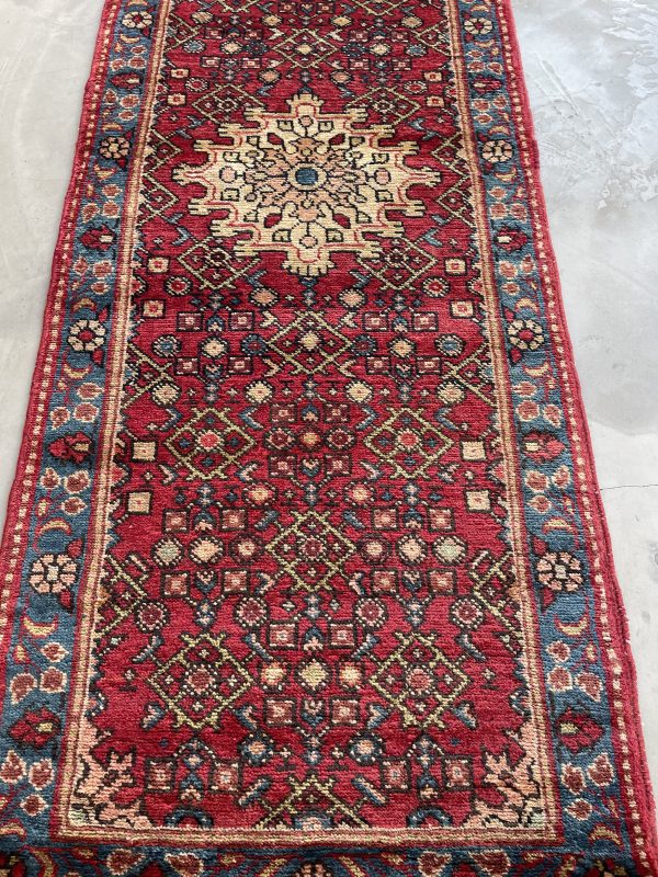 Persian Hamedan 195 x 78 cm - Image 4