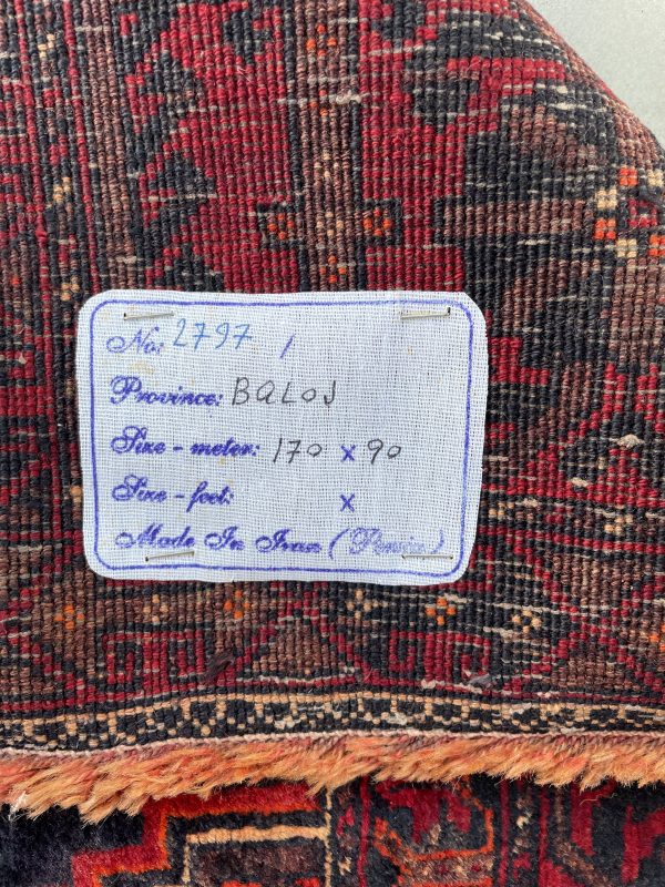 Persian Balouch 170 x 90 cm - Image 2