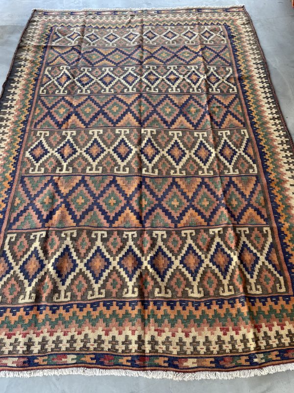 Persian Afshar Kilim 290 x 200 cm - Image 3