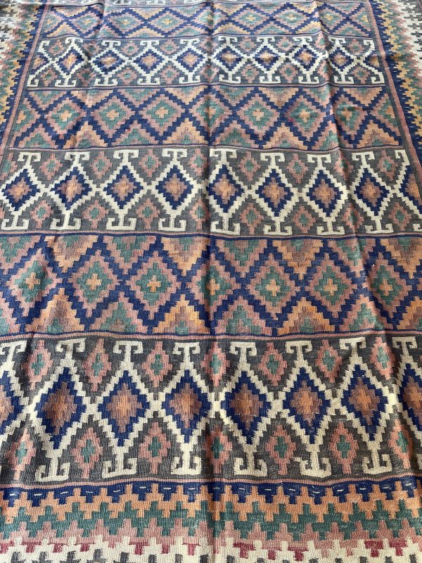 Persian Afshar Kilim 290 x 200 cm - Image 4