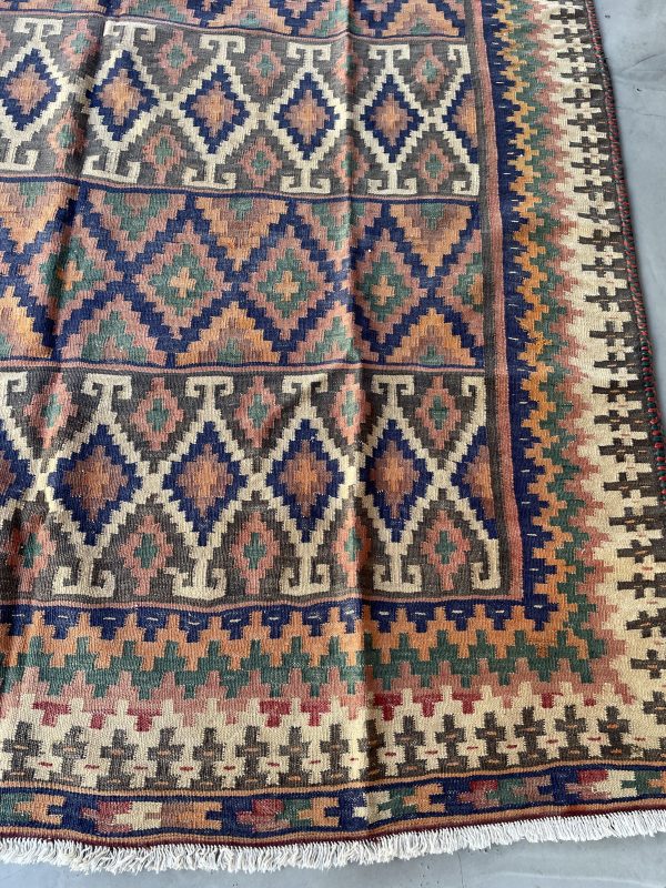 Persian Afshar Kilim 290 x 200 cm - Image 5