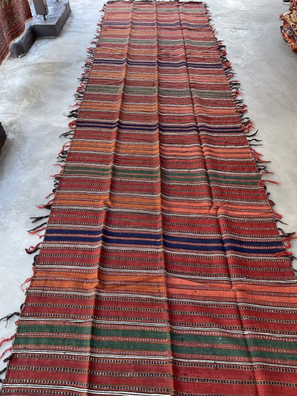 Persian Shiraz Jajim 512 x 142 cm - Image 4