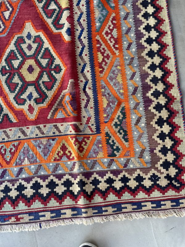 Persian Qashqaie Kilim 313 x 170 cm - Image 5