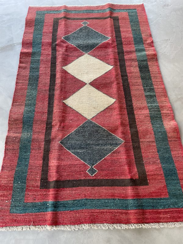 Persian Qashqaie Kilim 208 x 129 cm - Image 3