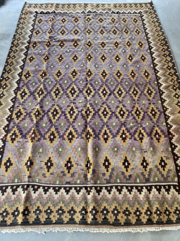 Persian Afshar Kilim 282 x 195 cm - Image 3