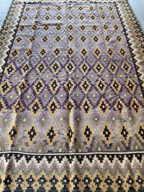 Persian Afshar Kilim 282 x 195 cm - Image 4