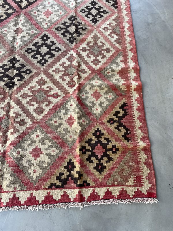 Persian Qashqaie Kilim 227 x 165 cm - Image 5