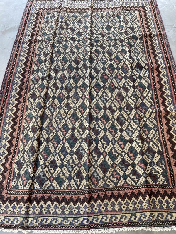 Persian Afshar Kilim 230 x 157 cm - Image 2