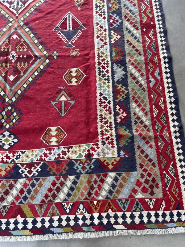 Persian Qashqaie Kilim 265 x 171 cm - Image 5