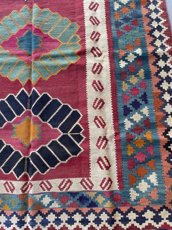 Persian Qashqaie Kilim 250 x 140 cm - Image 5