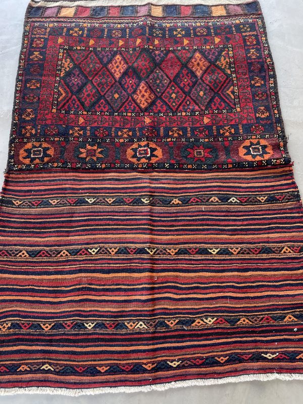 Persian Lori Kilim 162 x 112 cm - Image 4