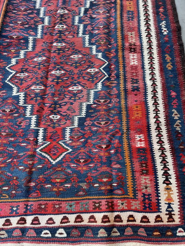 Persian Arsi Kordish Kilim 286 x 131 cm - Image 5
