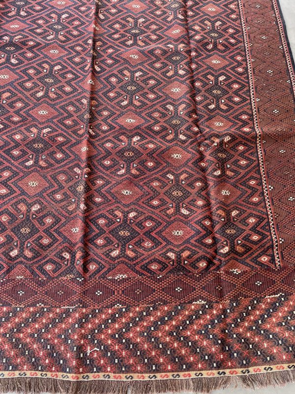 Persian Afshar Kilim 248 x 177 cm - Image 5