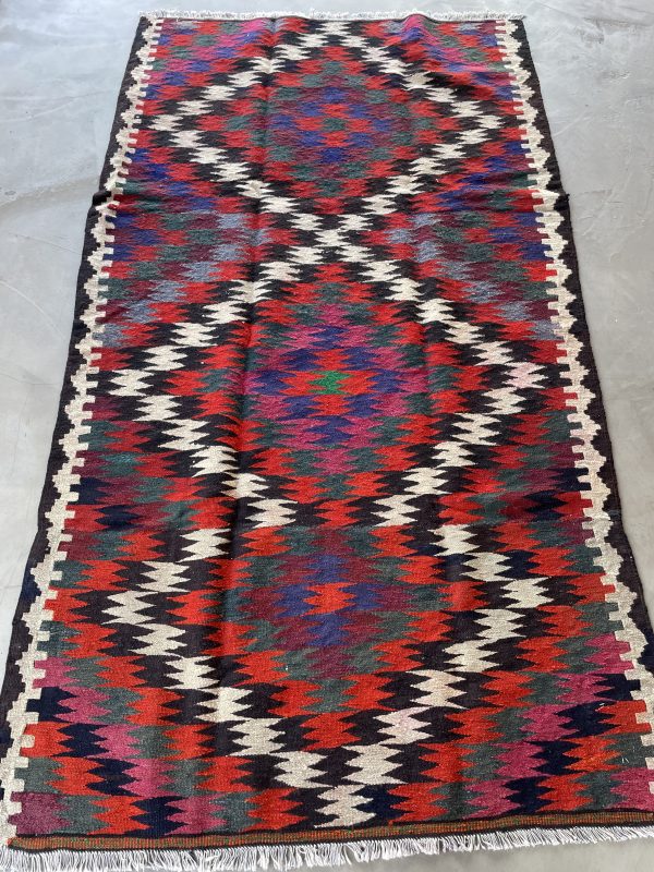 Persian Khorasan Kilim 237 x 135 cm