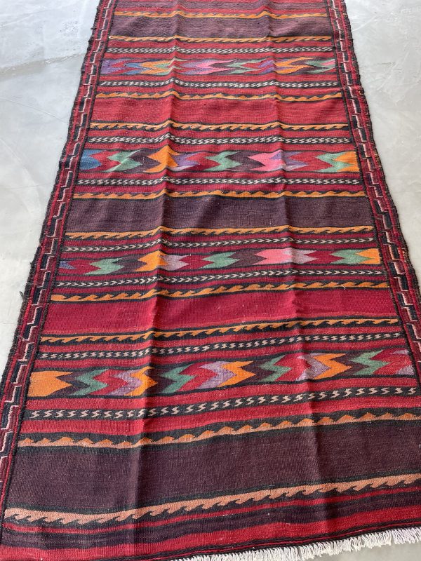 Persian Azerbaijan Kilim 220 x 125 cm - Image 4