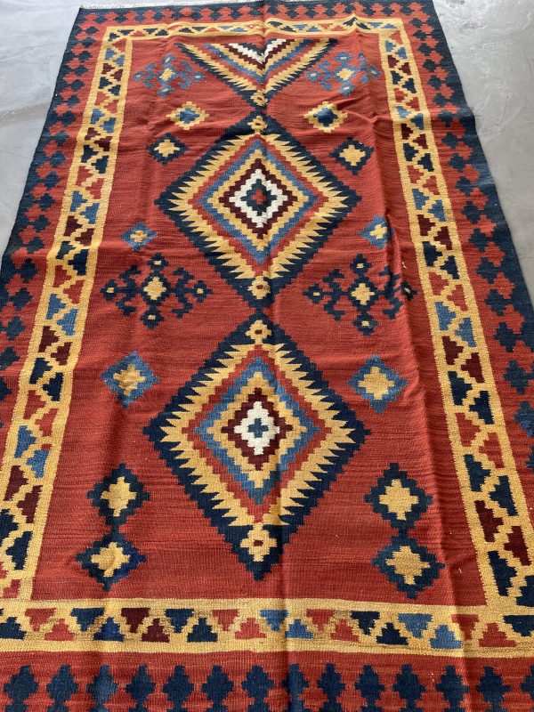 Persian Shiraz Kilim 255 x 155 cm - Image 4