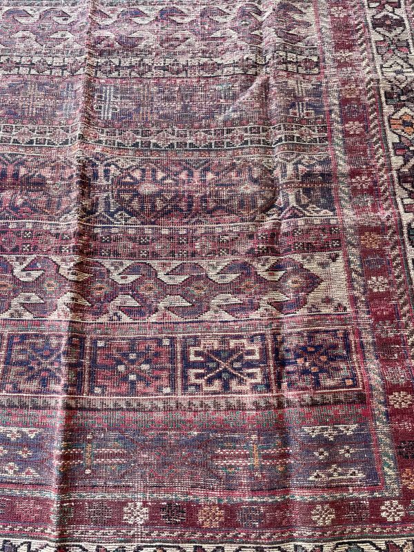 Persian Afshar Kilim 220 x 153 cm - Image 6
