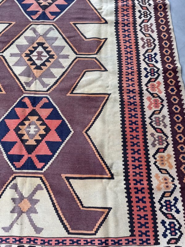 Persian Azerbaijan Kilim 300 x 165 cm - Image 6