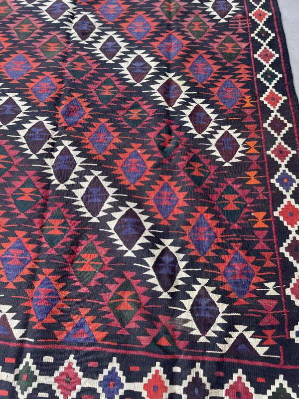 Persian Afshar Kilim 295 x 160 cm - Image 5