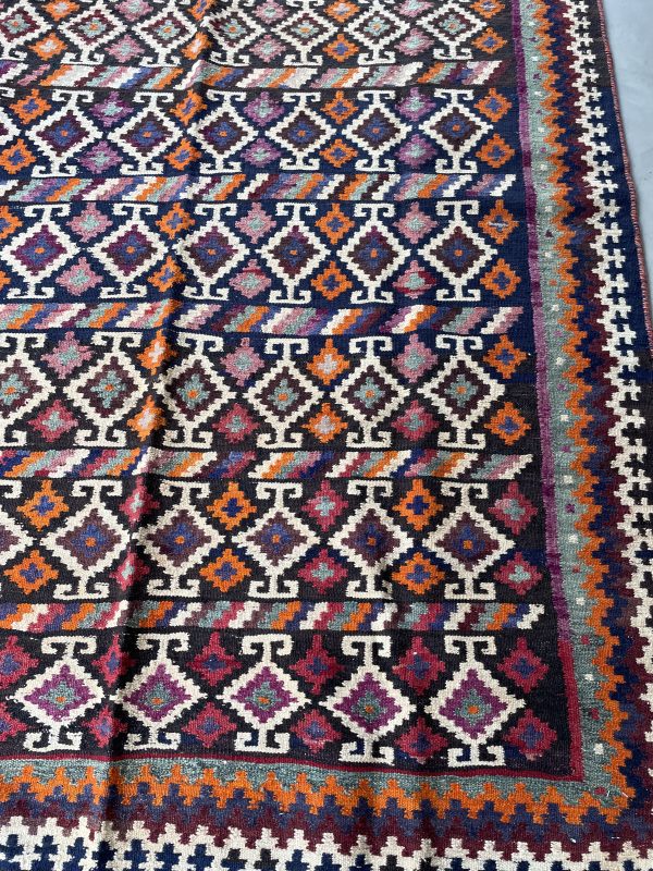 Persian Afshar Kilim 230 x 162 cm - Image 5