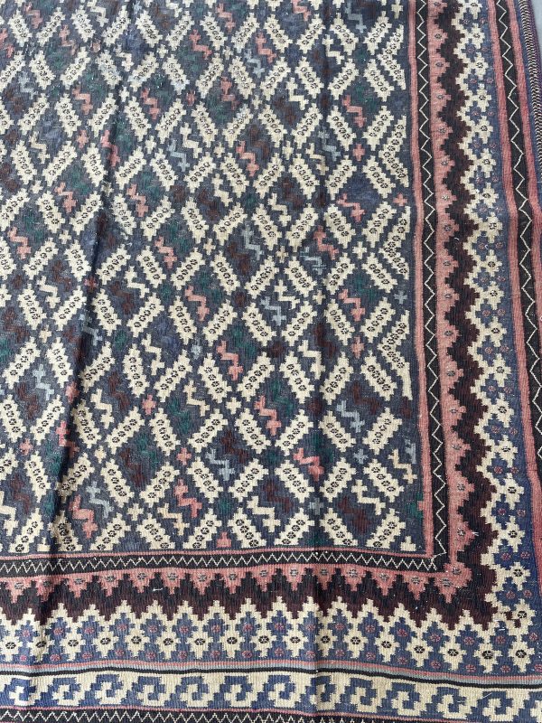 Persian Afshar Kilim 230 x 157 cm - Image 6